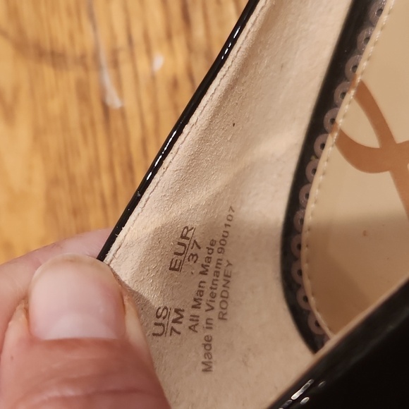 Sam Edelman Rooney Black Patent leather Flats - Picture 3 of 10